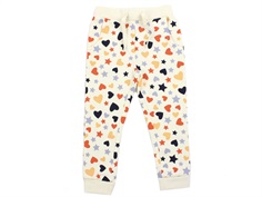 Name It buttercream sweatpants hearts/stars